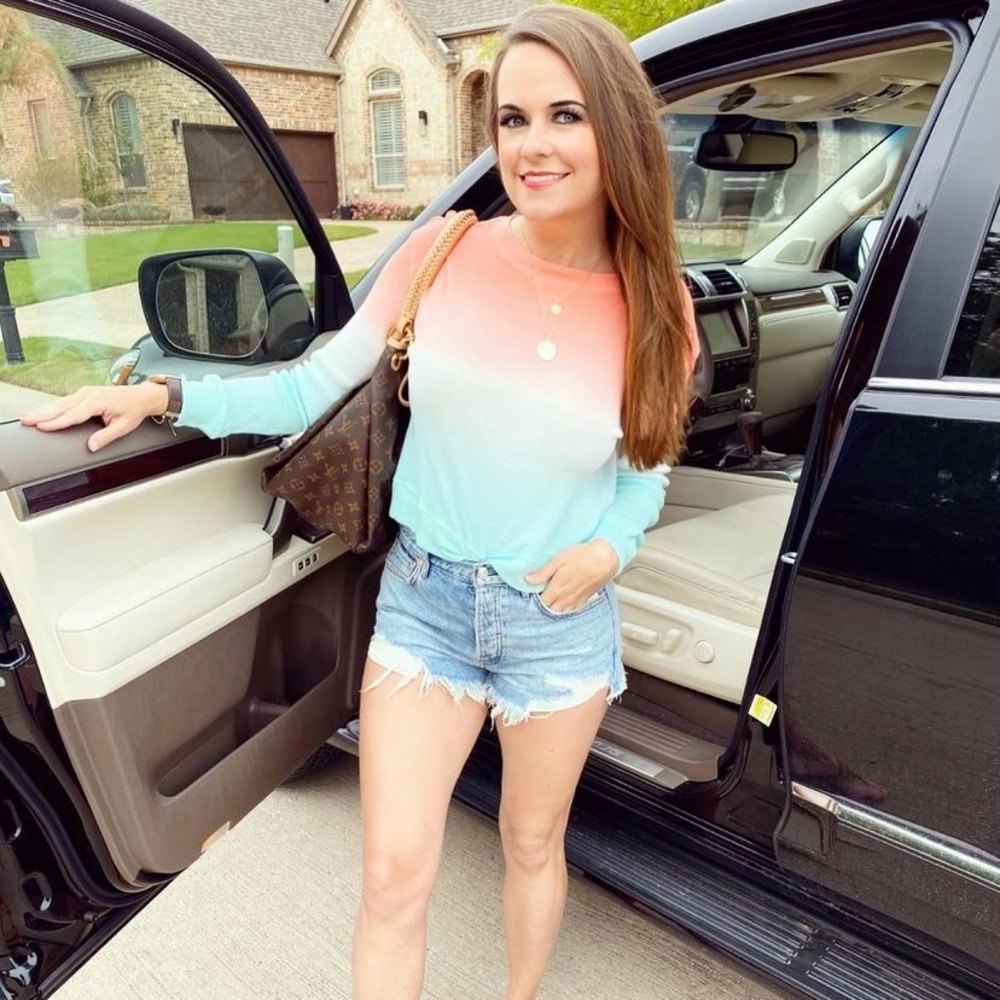 Norstrom tie-dye top